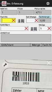 TOPM EH5/elius6 ERP Lösung mit COSYS Inventursoftware