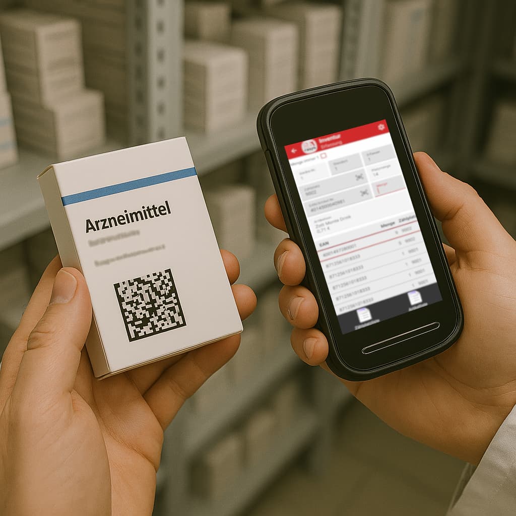 Apothekeninventur Software Hardware Softwarelösung COSYS mobile Datenerfassung Barcode Scan Apothekeninventur Software Hardware Softwarelösung COSYS mobile Datenerfassung Barcode Scan