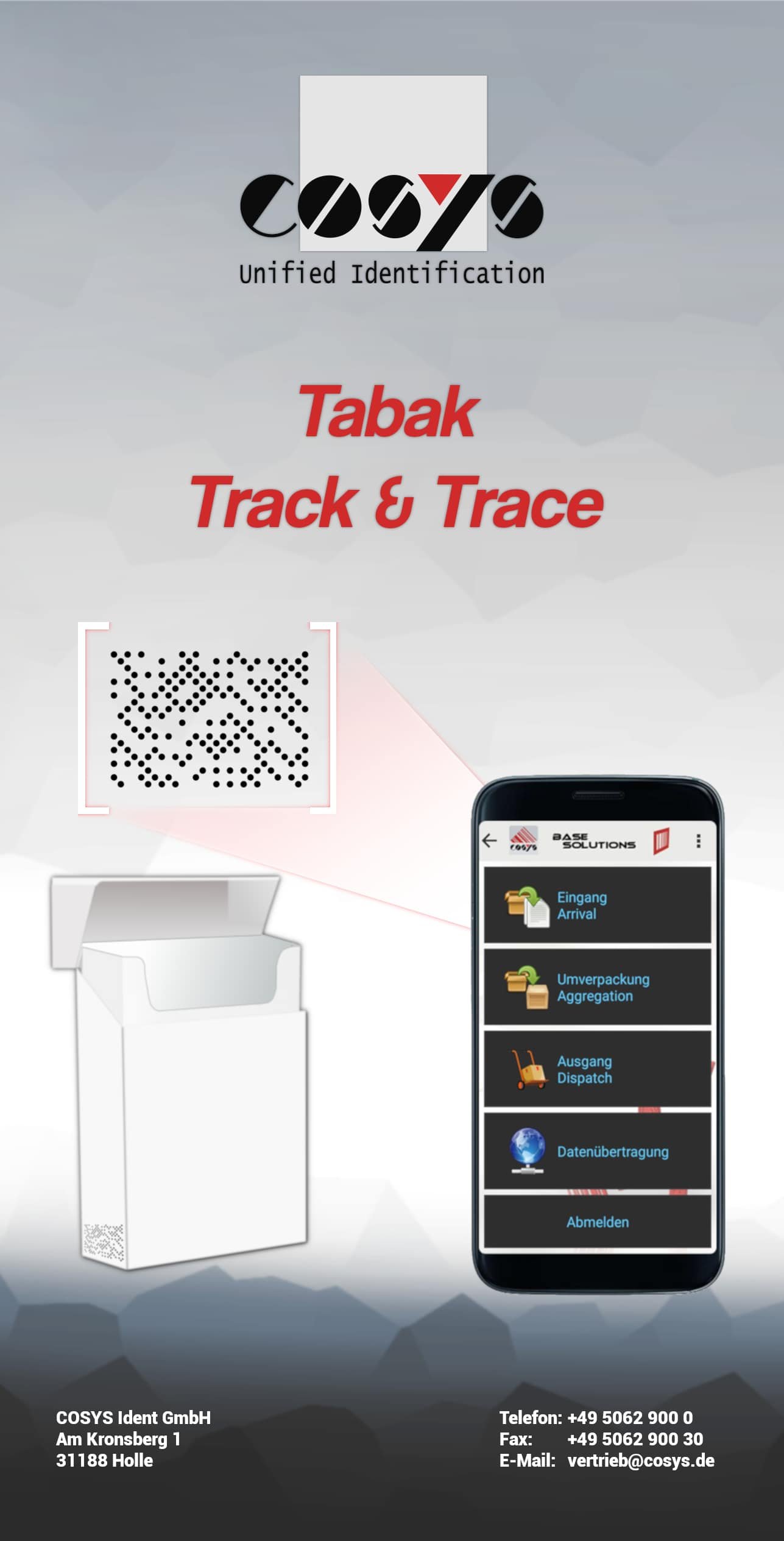 Tabak Dotcode Barcode scanner