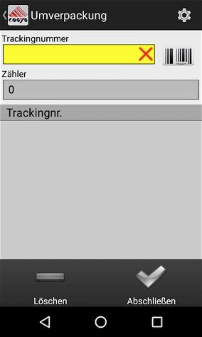 Umverpackung Aggregation Tabak Track and Trace