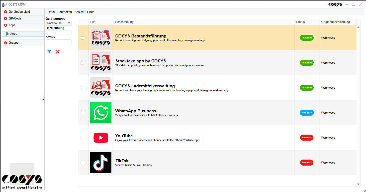 Mobile Device Management