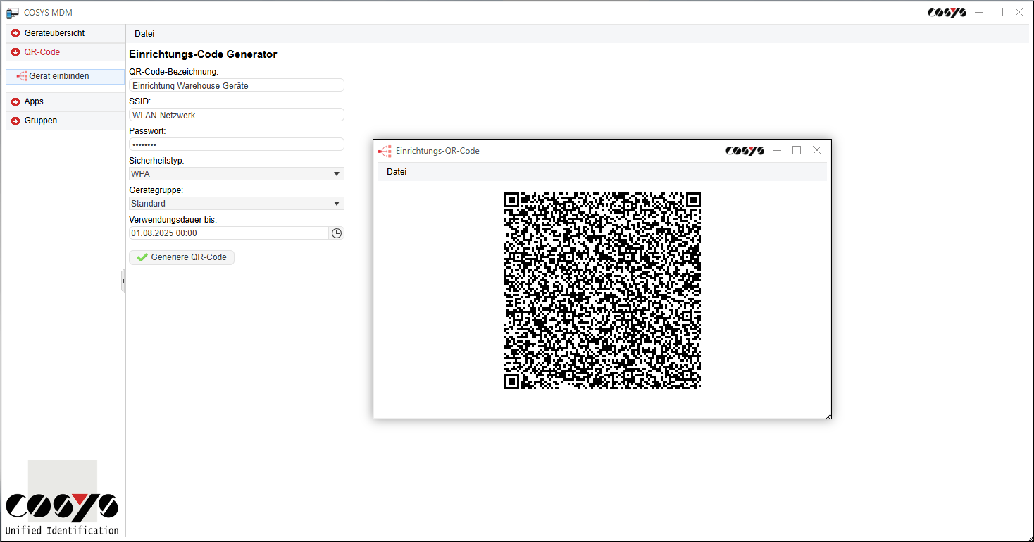 QR-Code zur Einbindung