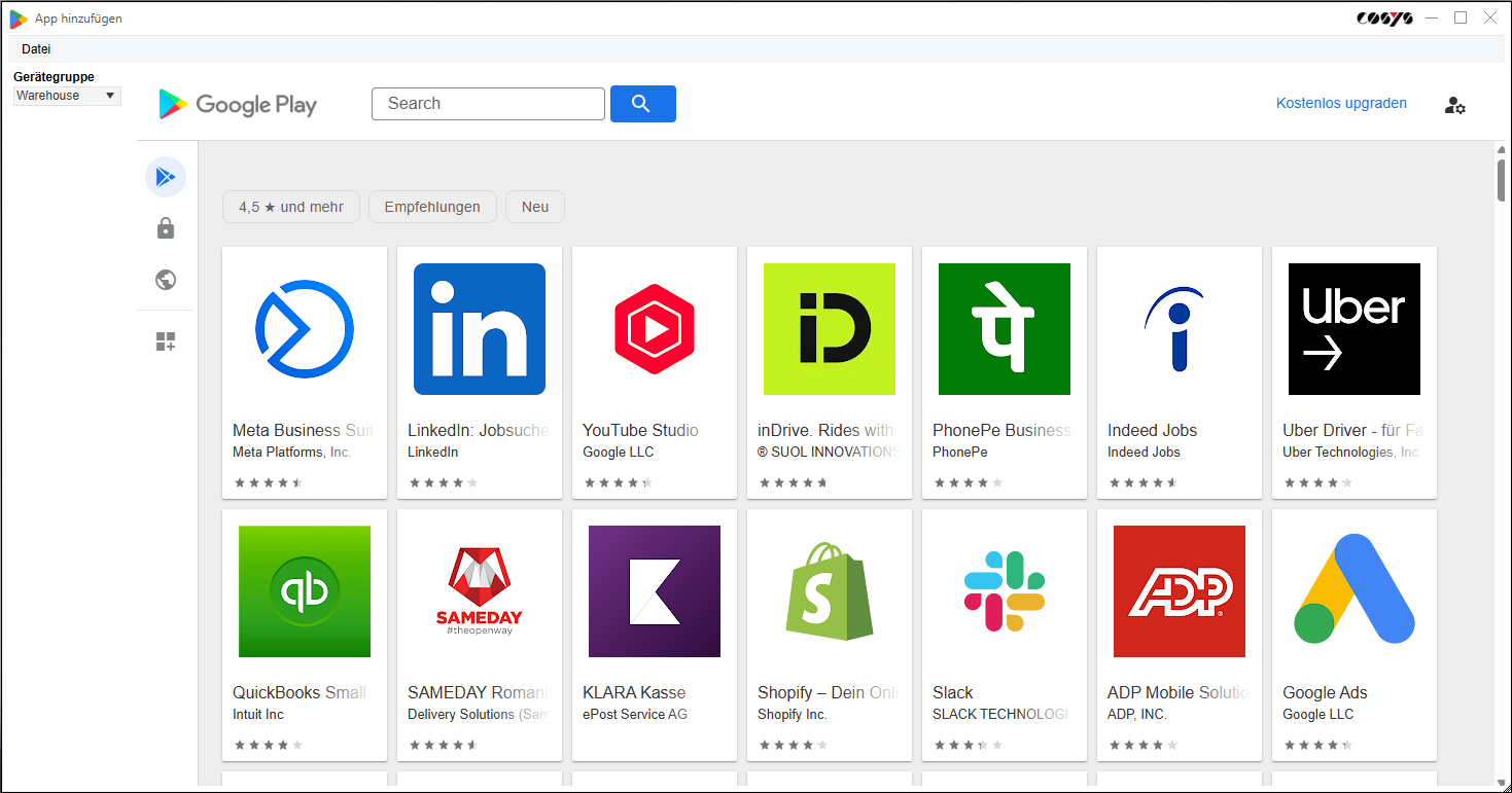 Managed Playstore