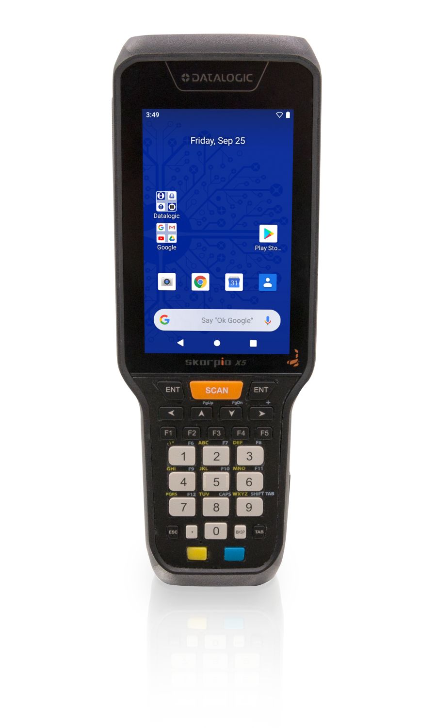 Datalogic Skorpio X5, 2D, SR, BT, WLAN, NFC, Num.