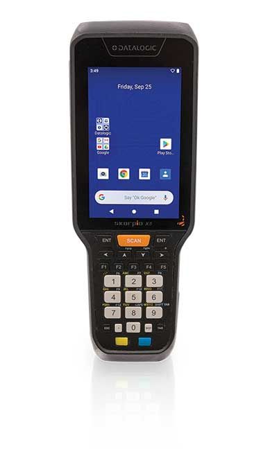 Datalogic Skorpio X5, kontaktlos, 2D, SR, BT, WLAN, NFC