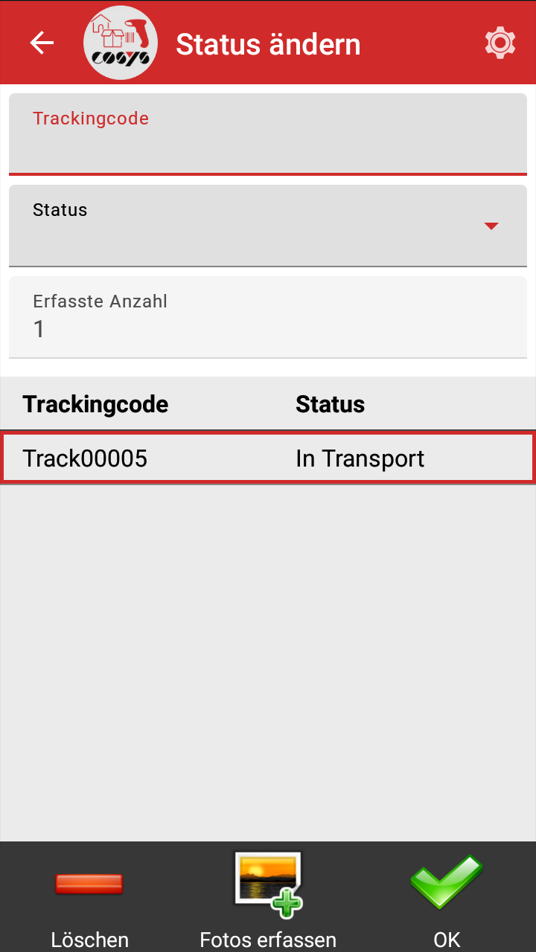 Status ändern