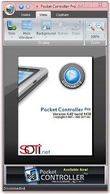 SOTI Pocket Controller - Verbindung mit Mobilgerät