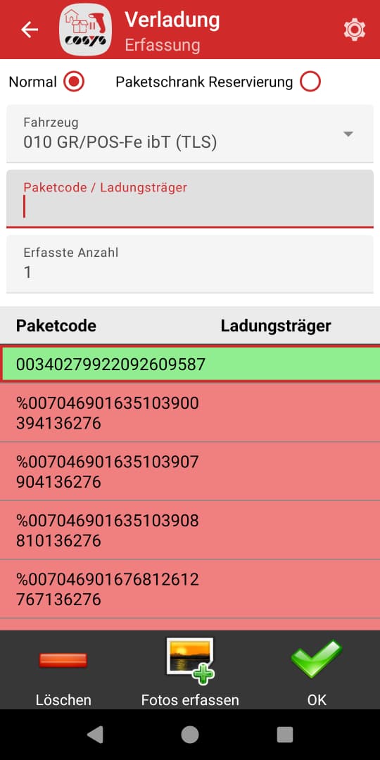 Verladung