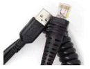 Unitech MS852+ USB coiled cable