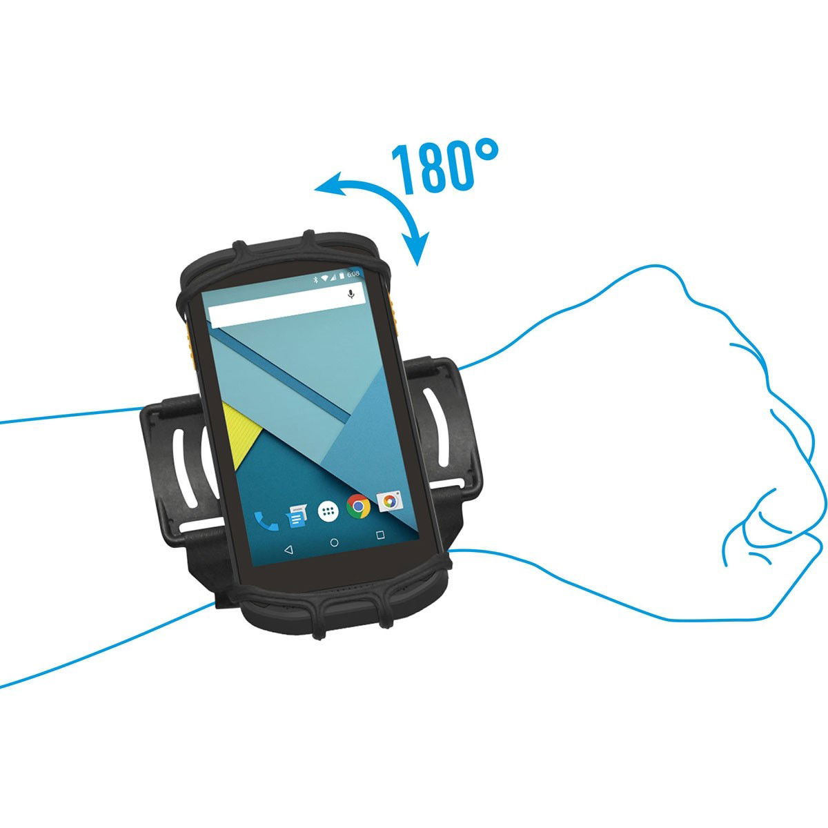 Mobilis Armband, für Smartphone und MDE (5-7 Zoll) 