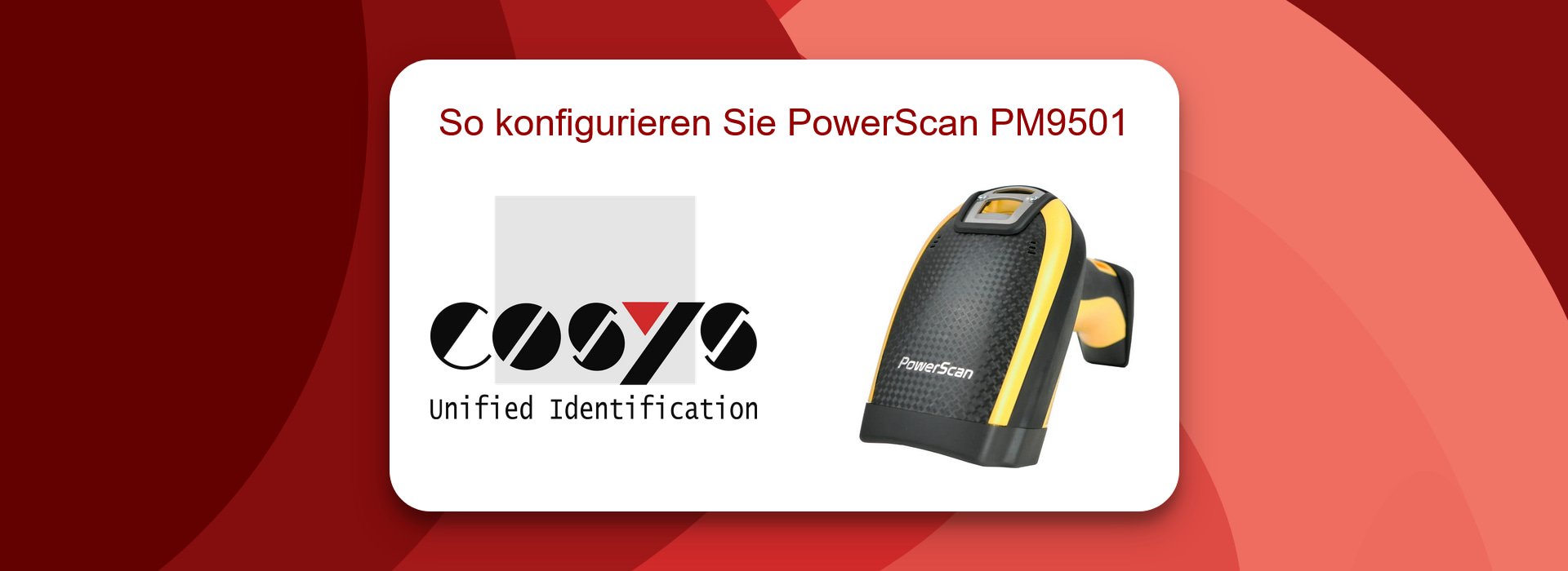So konfigurieren Sie PowerScan PM9501
