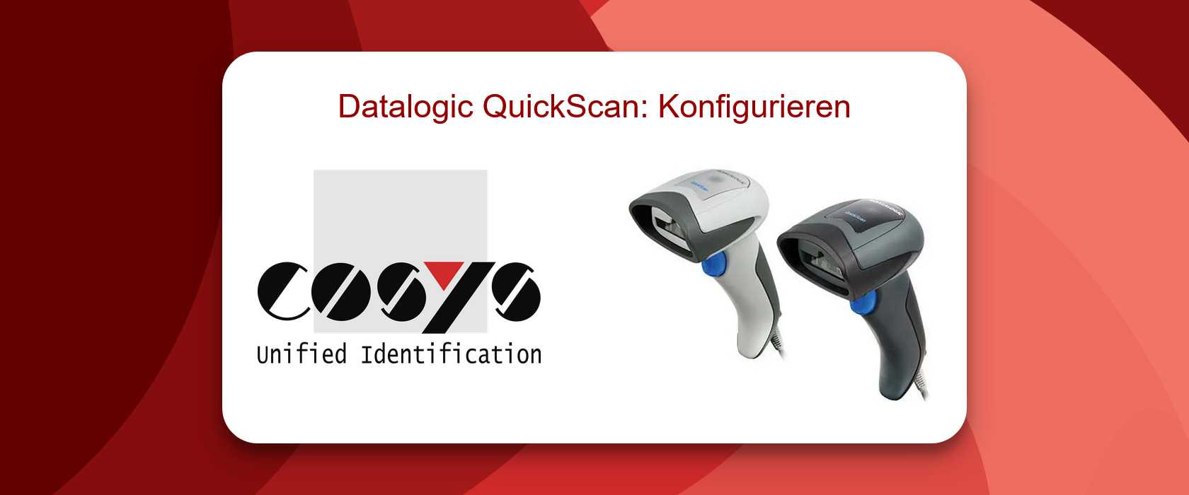 Konfiguration des Datalogic QuickScan Handscanners