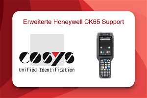 News: Erweiterte Honeywell CK65 Support-Optionen
