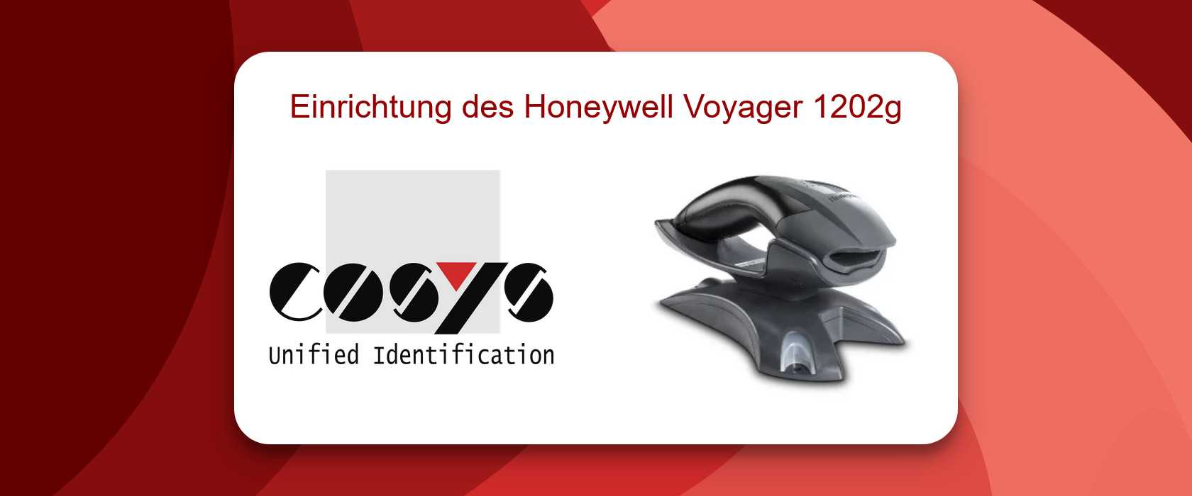 Honeywell Voyager 1202g Einrichtung
