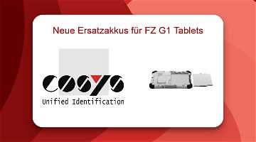 News: Neue Ersatzakkus für FZ G1 Tablets
