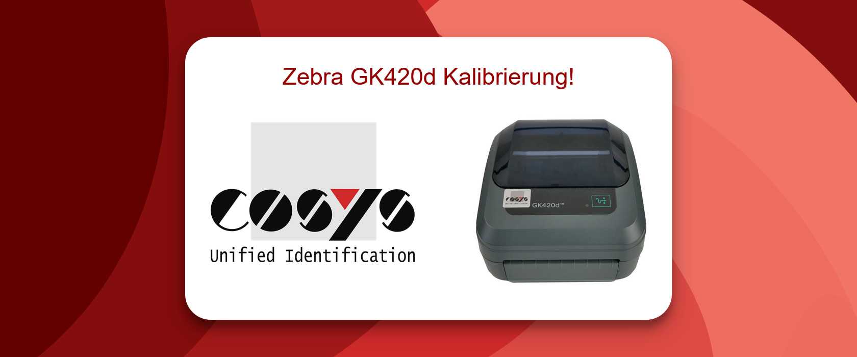 Zebra GK420d Drucker Kalibrierung