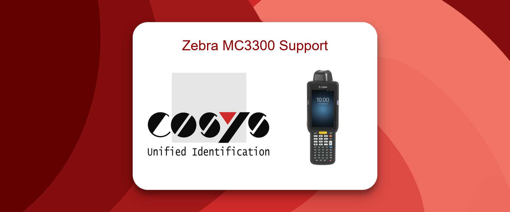 Zebra MC3300 Handheld im Einsatz