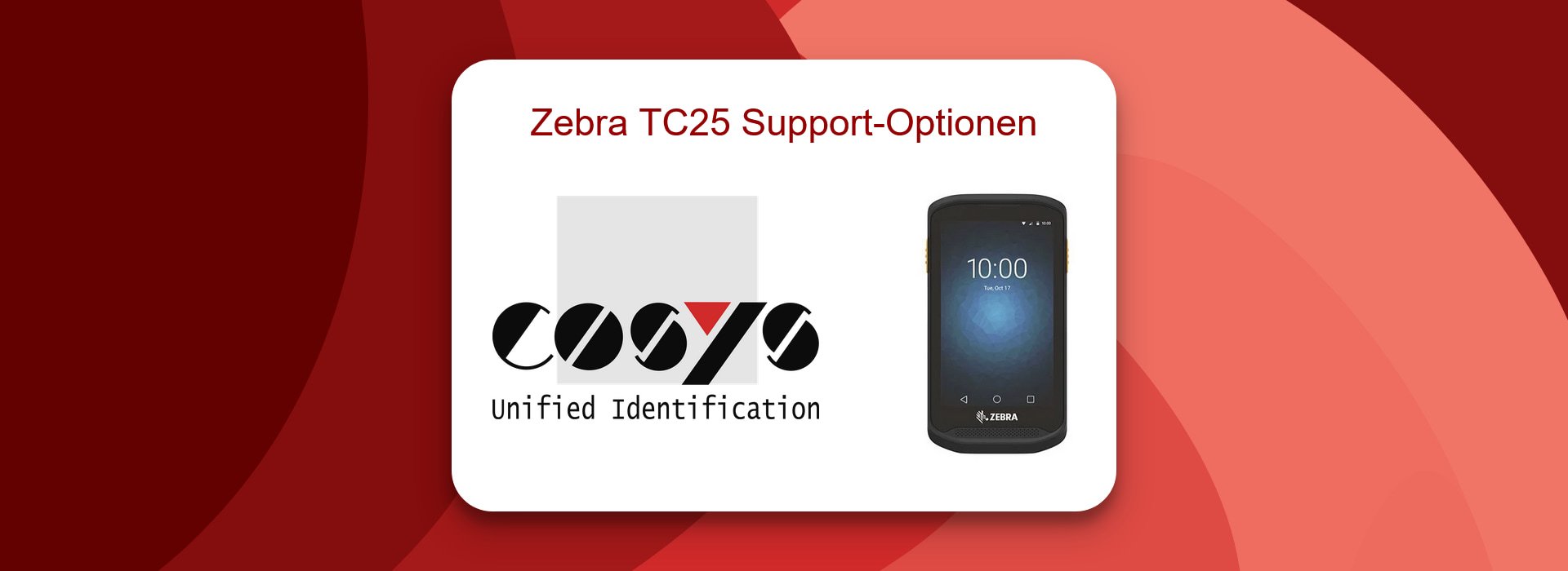 Updates: Zebra TC25 Support-Optionen
