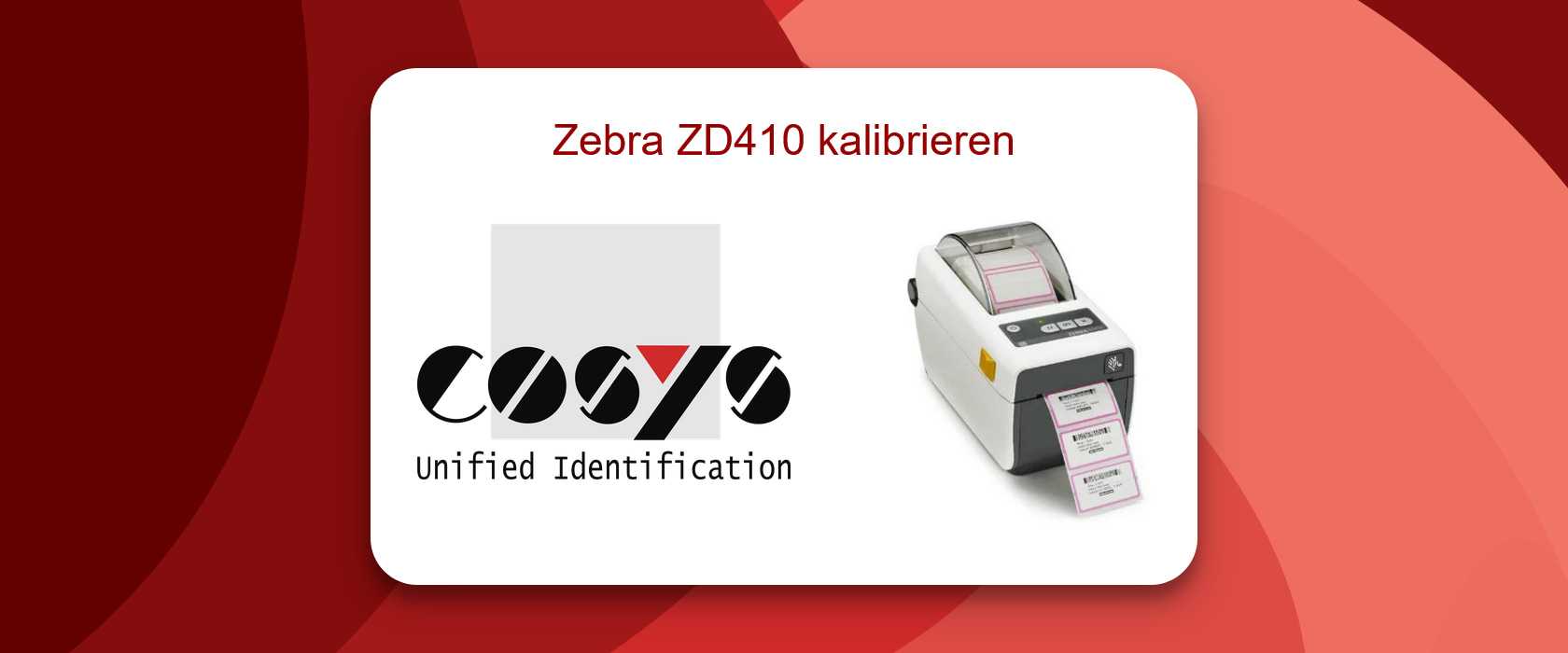 Zebra ZD410 Druckerkalibrierung
