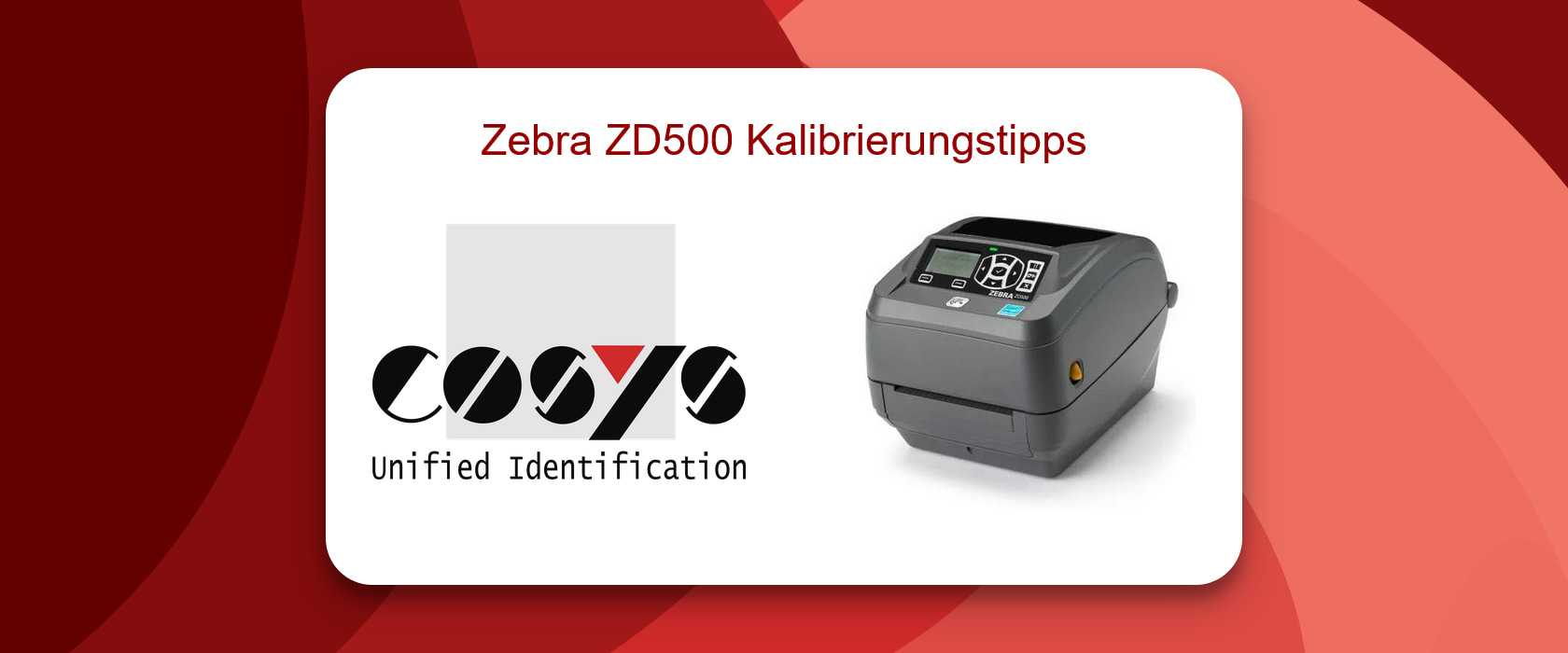 Zebra ZD500 Drucker Kalibrierung