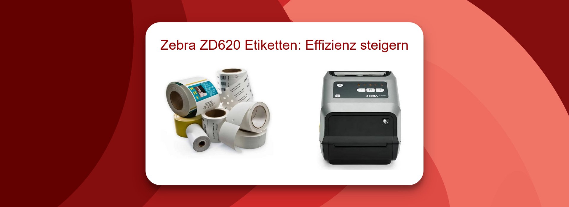 Zebra ZD620 Etiketten: Effizienz steigern