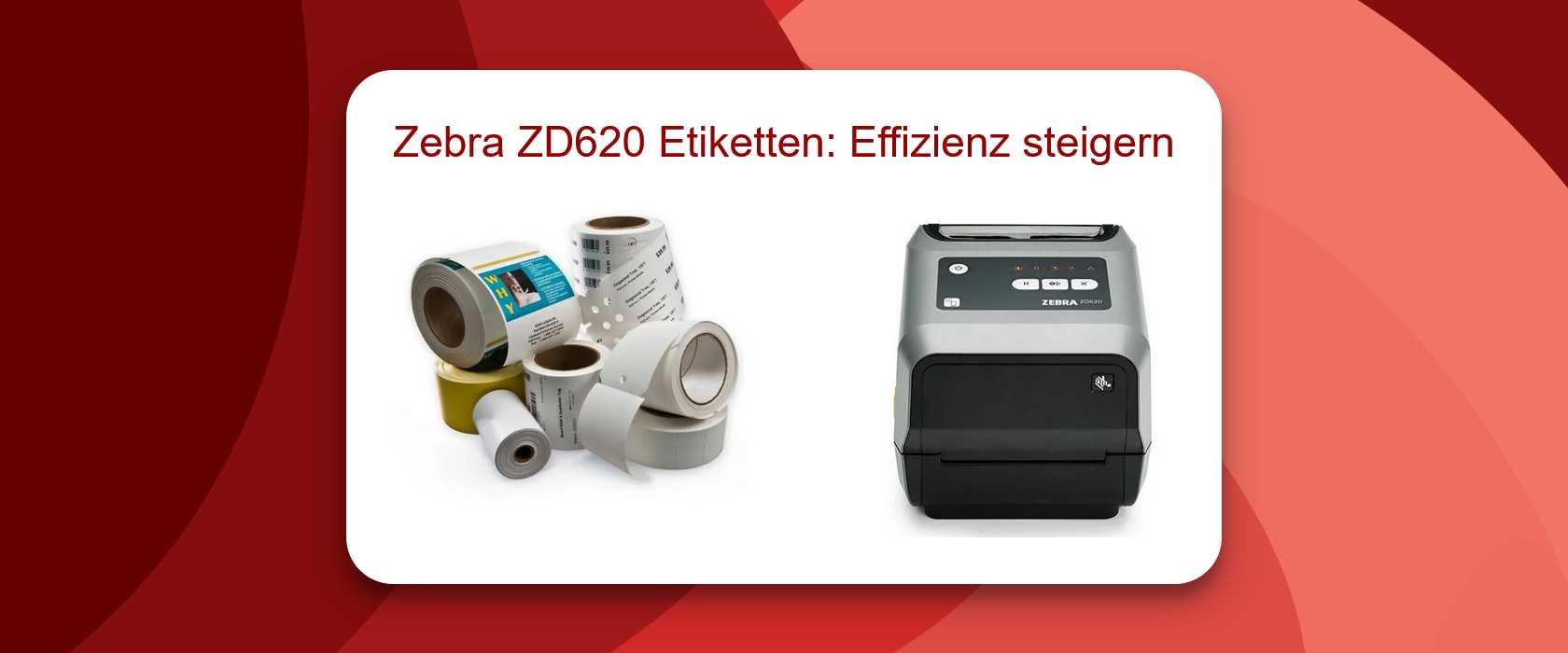 Zebra ZD620 Etiketten