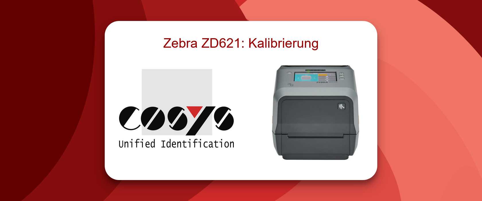 Kalibrierungsprozess Zebra ZD621 Etikettendruckers