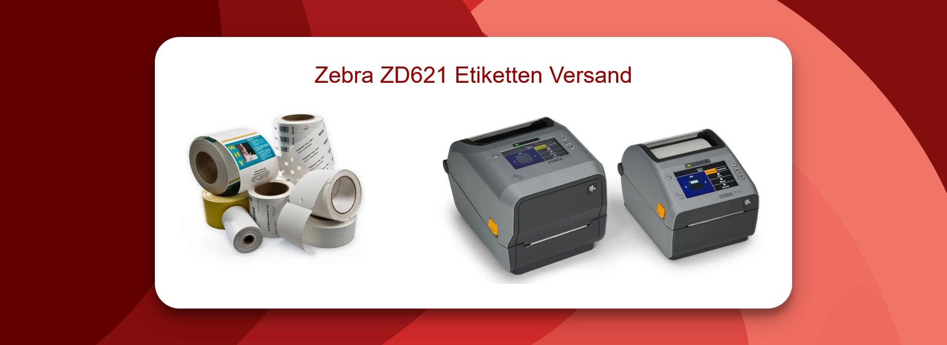 Zebra ZD621 Etiketten für Versandoptimierung