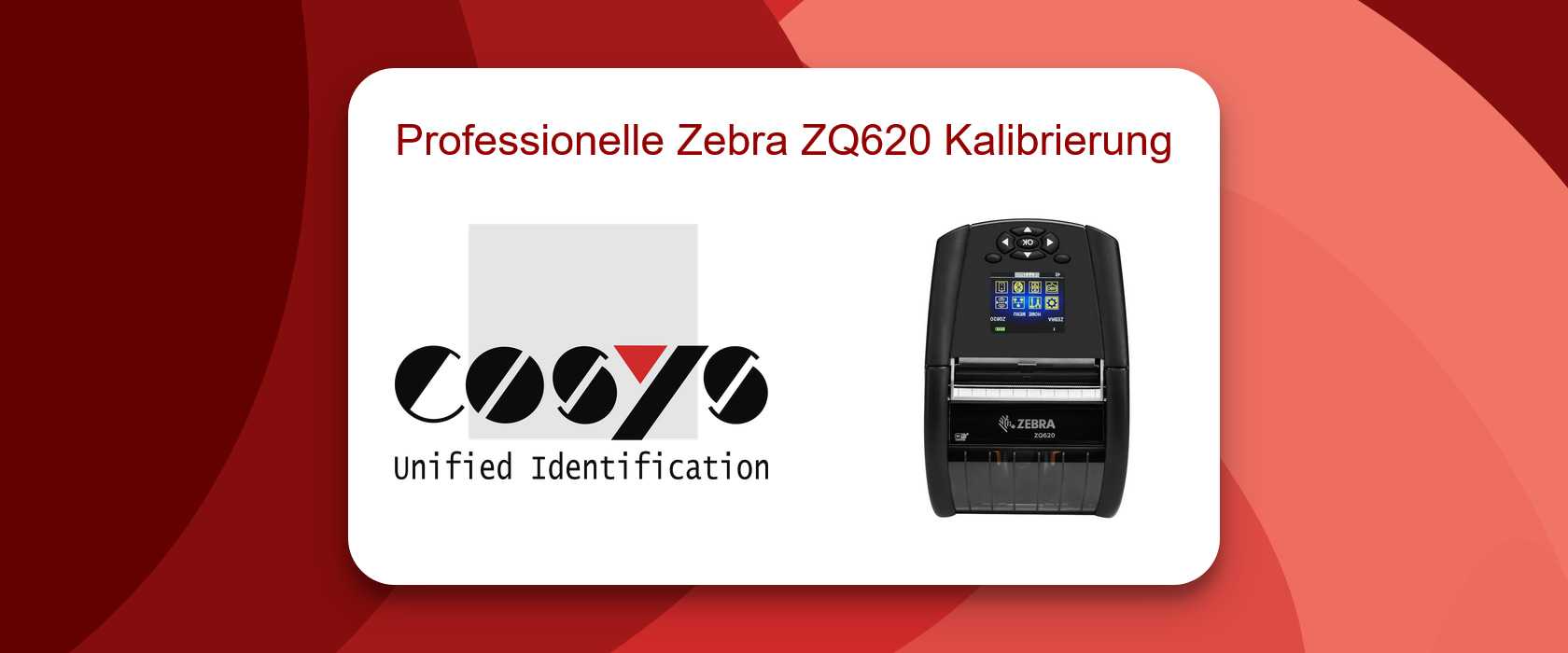 Zebra ZQ620 Etikettendrucker Kalibrierung