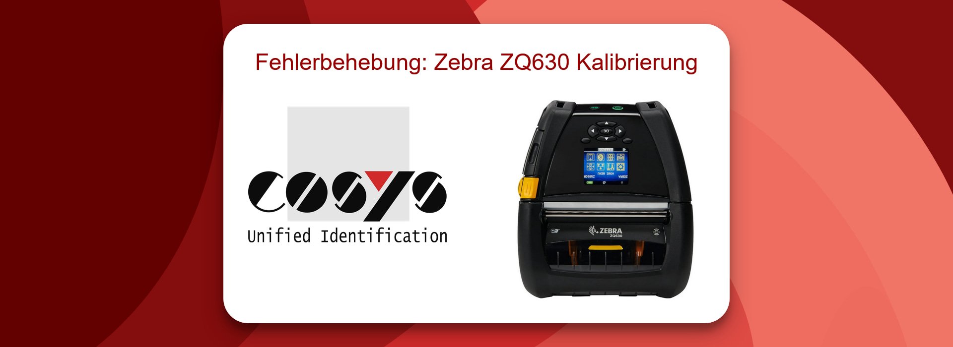 Fehlerbehebung: Zebra ZQ630 Kalibrierung
