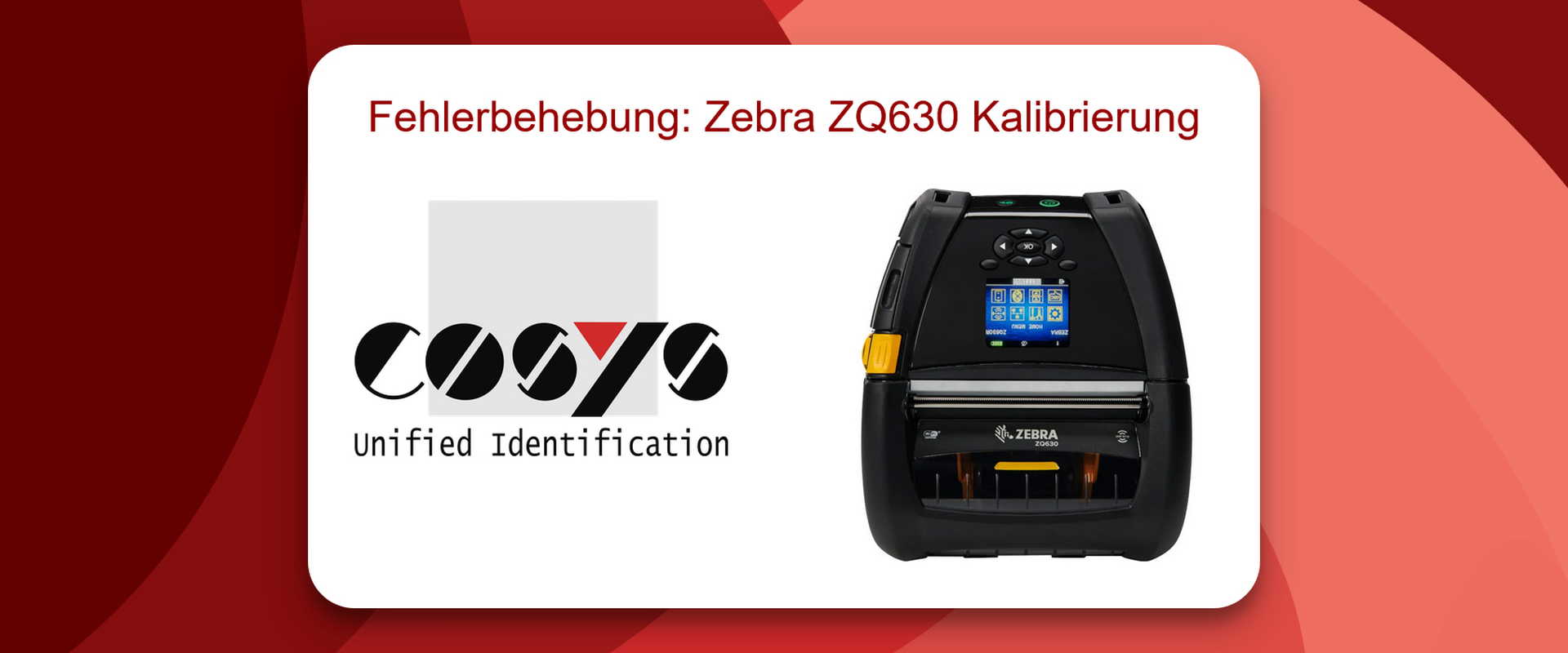 Kalibrierung des Zebra ZQ630