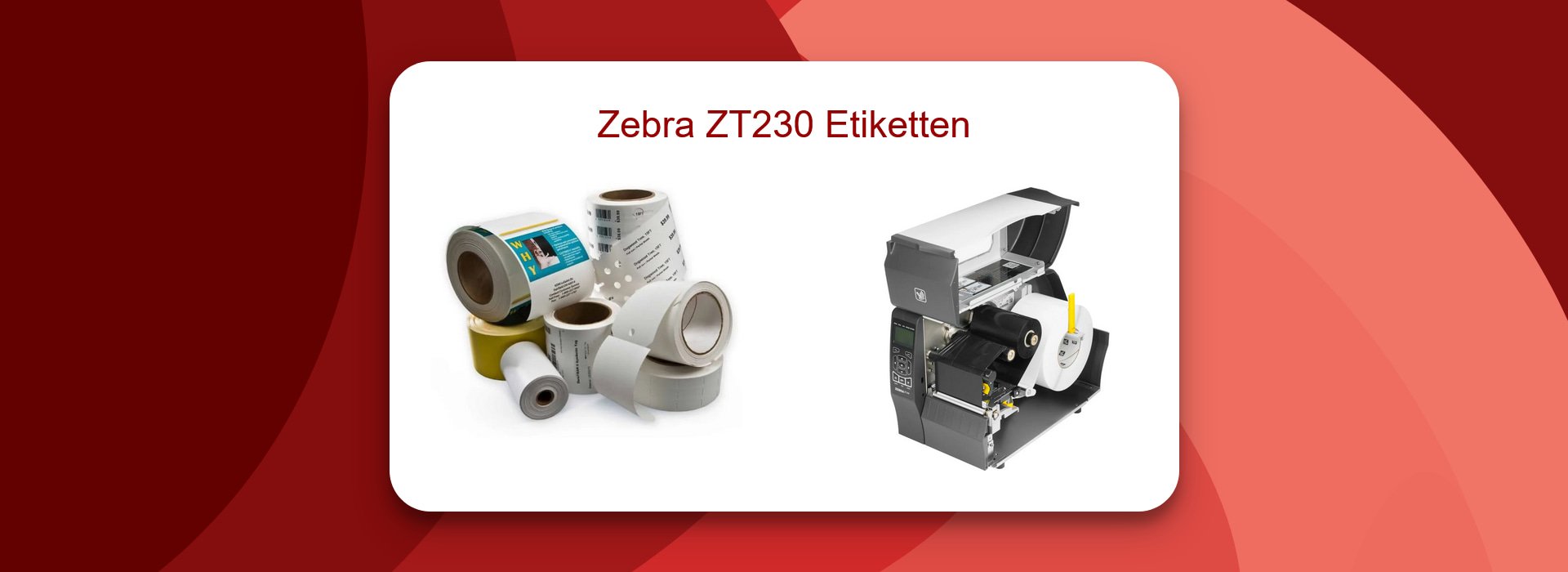 Zebra ZT230 Etiketten für die Industrie
