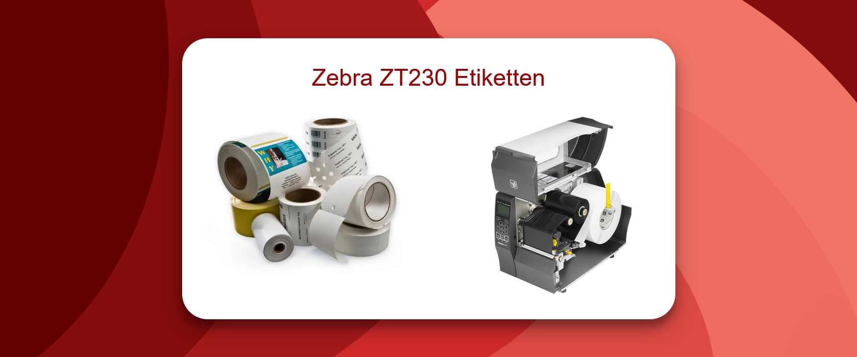 Zebra ZT230 Etiketten 