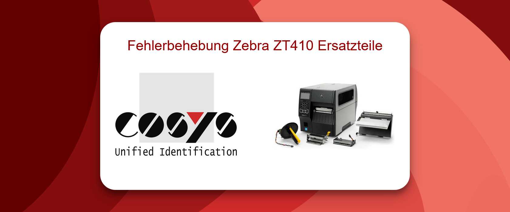 Ersatzteile Zebra ZT410