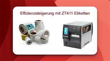 News: Effizienzsteigerung mit ZT411 Etiketten