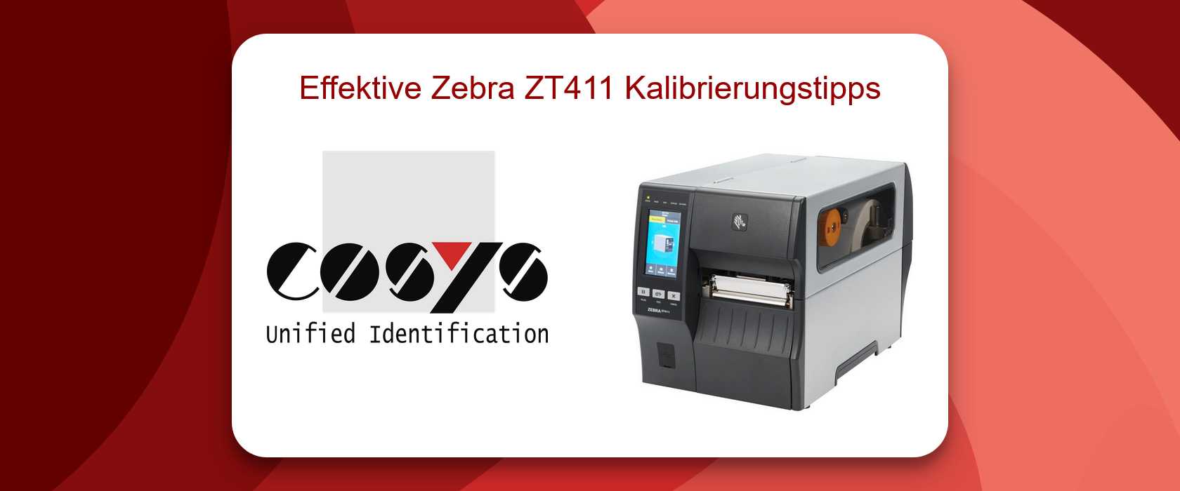 Kalibrierung des Zebra ZT411 Druckers