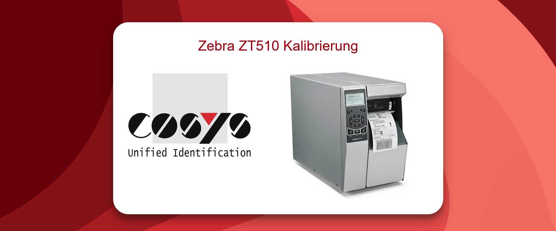 Zebra ZT510 Druckerkalibrierung