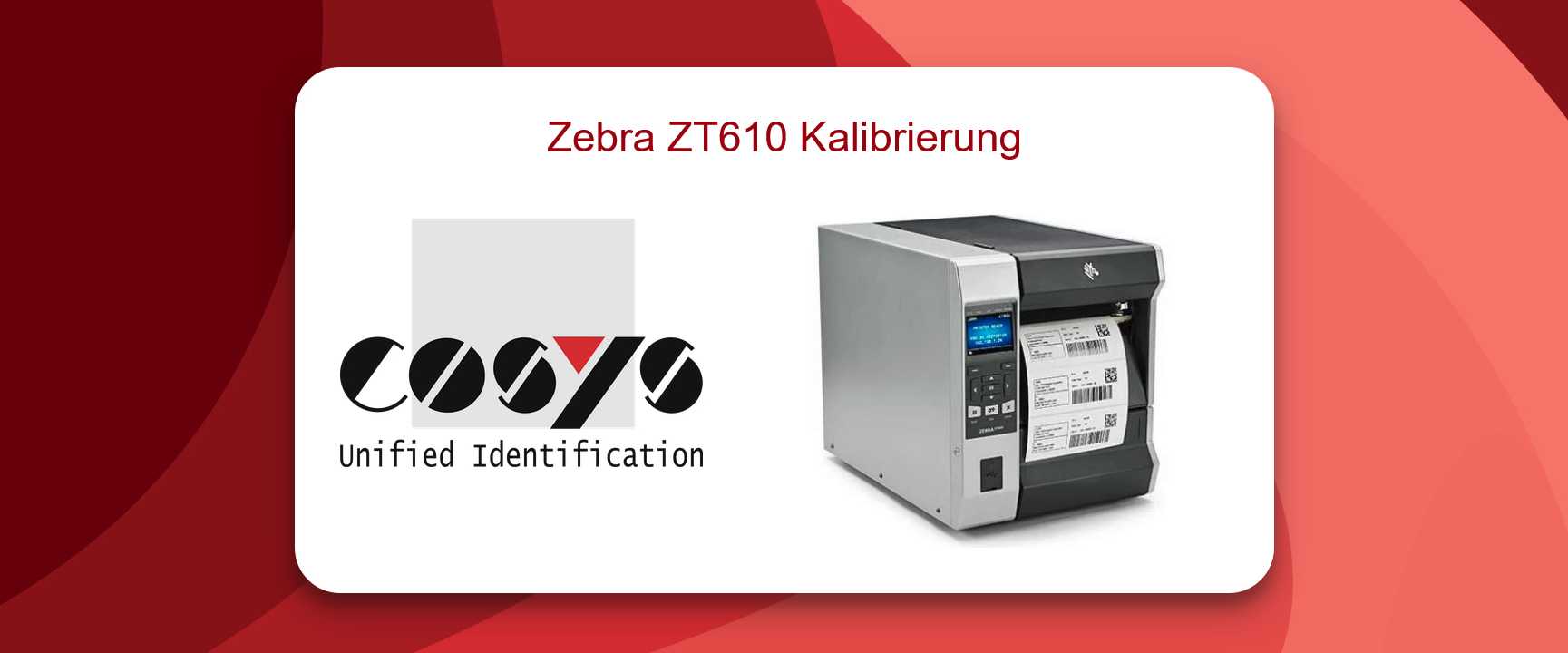 Kalibrierung Zebra ZT610