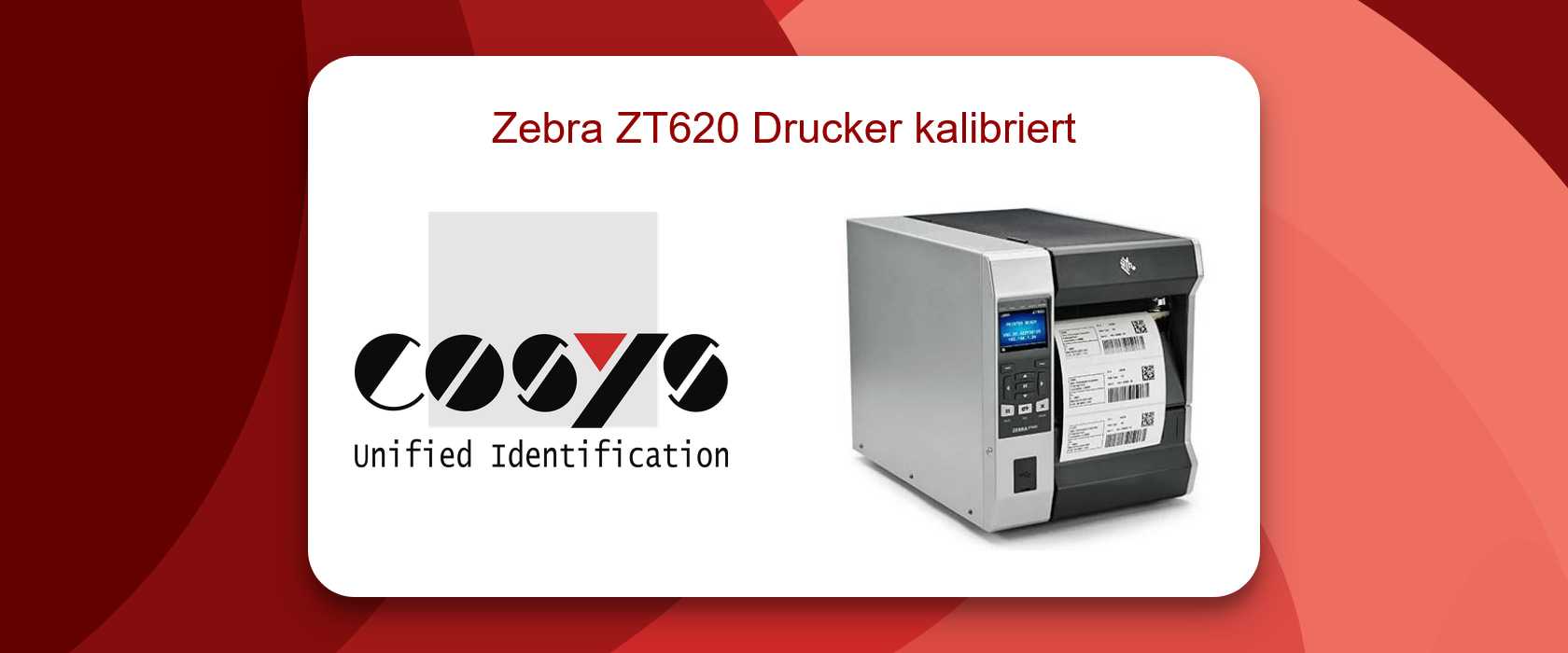 Zebra ZT620 Drucker Kalibrierung
