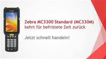 News: Zebra MC3300 Standard in limitierter Stückzahl erhältlich
