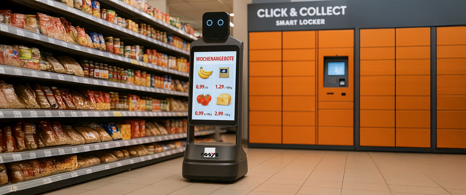 Mehr Effizienz im Handel durch Autonome Roboter