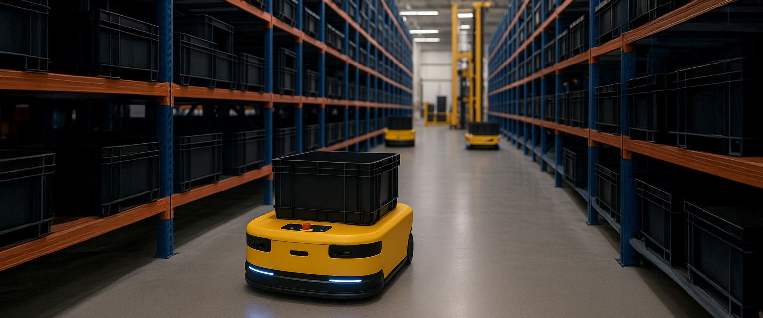 Automatisierte Intralogistik mit Roboter-Lagersystemen