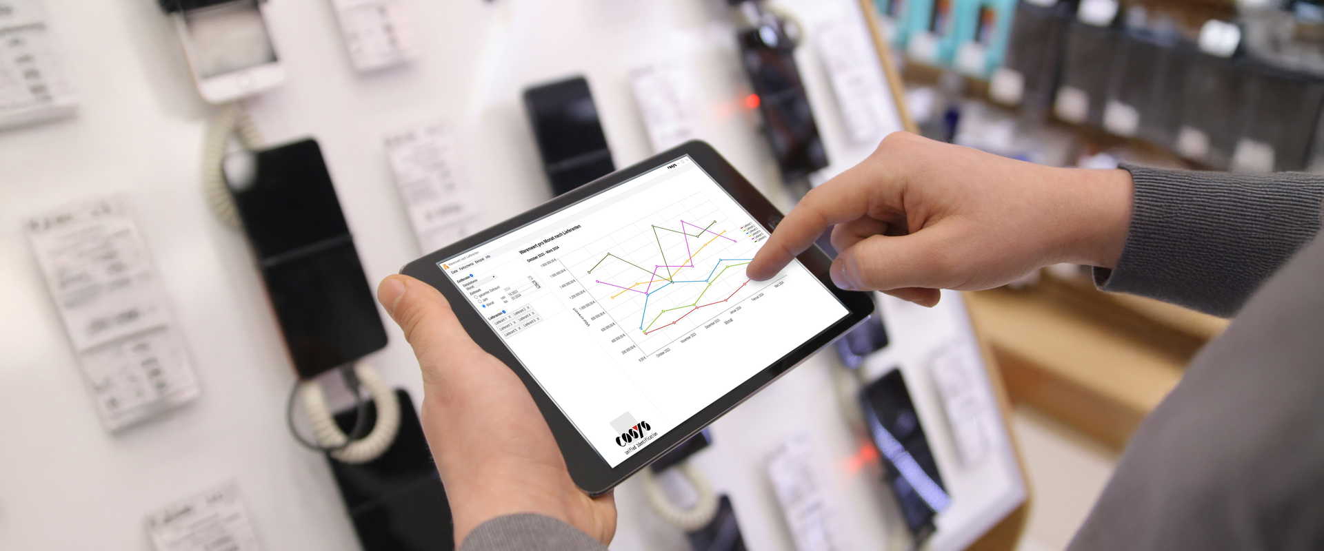 Ein Bestandteil des Smart Retail sind Datenanalysen.